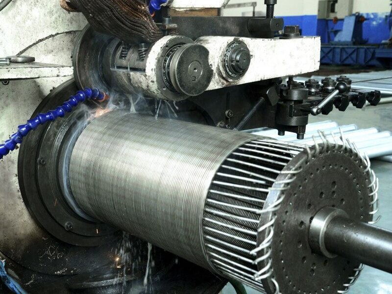 Stainless Steel Wedge Wire Screen with High-density Slots